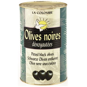 Black pitted olives LA COLOMBE