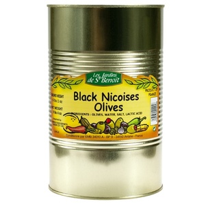 Black Niçoises Olives LES JARDINS DE ST BENOIT