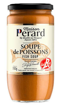 Wild fish soup Perard du Touquet